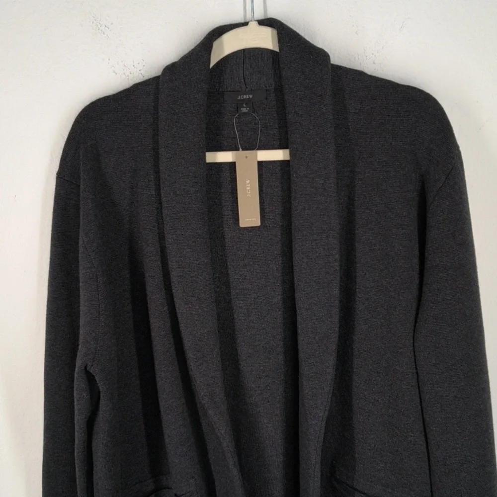 J. Crew Charcoal Shawl Collar Blazer - Picture 6 of 13